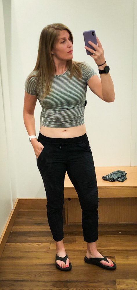 The Fitting Room: Lululemon Lean In LS & Hint of Sheer Cropped Tank -  AthletiKaty
